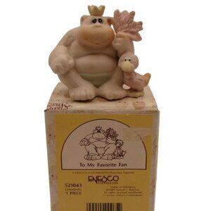 Precious Moments Porcelain To My Favorite Fan Figurine Collectible Retire 521043